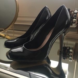 Vince Camuto patent pumps